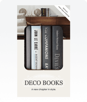 DECO BOOKS boxed set of "Chiaroscuro"