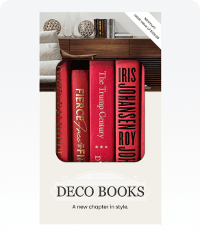 DECO BOOKS boxed set of "Red Story"