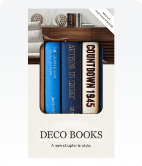 DECO BOOKS boxed set of "Ocean Breeze"
