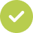 icon of a green checkmark