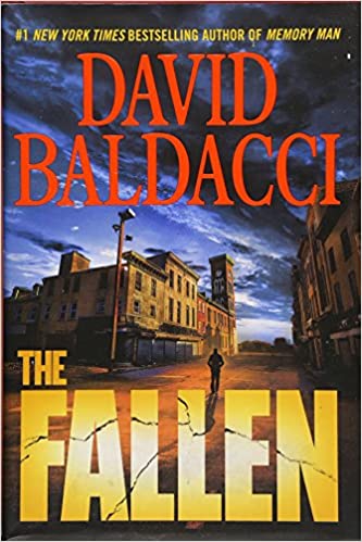 Book cover of "The Fallen" by David Baldacci.