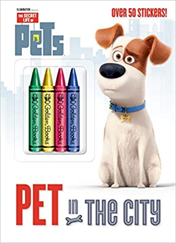 Book cover of the Secret Life of Pets book, "Pet In the City"